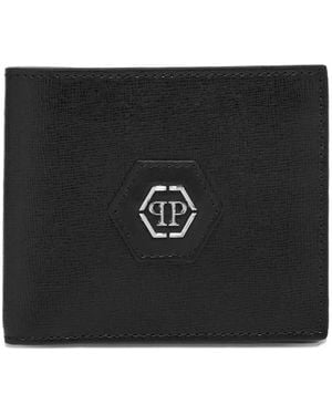Philipp Plein カーフレザー/カーフレザー - ブラック