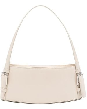 Coperni Buckle-Detail Ergonomic Shoulder Bag - Natural
