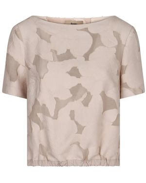 Herno Blusa con motivo floral - Neutro