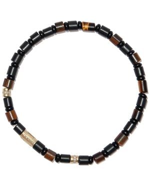 Luis Morais 14Kt Beaded Bracelet - Metallic
