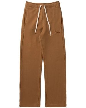 Autry Pantalon À Lien De Resserrage - Brown