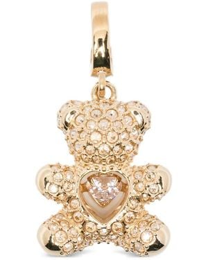 Swarovski Pendentif Idyllia Nounours Ornée De Cristaux - Métallisé