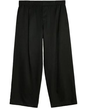 Our Legacy Elasticated Twill Leisure Trouser - Black