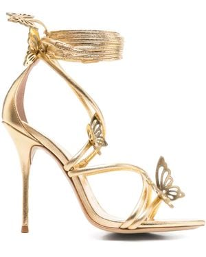 Sophia Webster 100mm Vanessa Sandals - メタリック