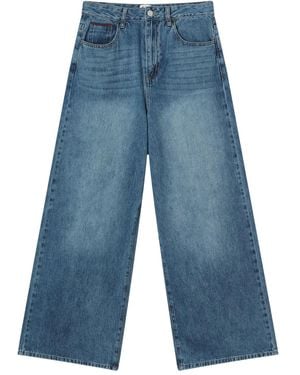 B+ AB Logo-Patch Jeans - Blue
