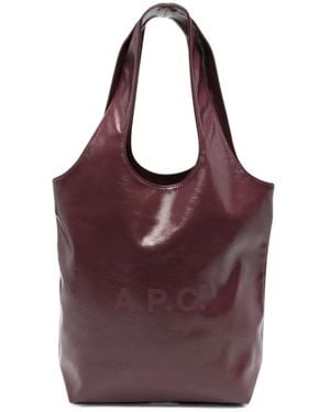 A.P.C. Ninon Tote Bag - Purple