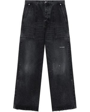 we11done Jeans mit aufgesetzten Taschen - Blau