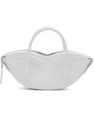 Fiorucci Mini Lips Tote Bag - White