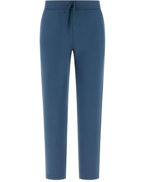BOGGI Drawstring Patch Pocket Track Pants - Blue