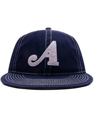 AWAKE NY Baseballkappe mit Applikation - Blau