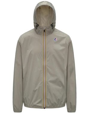 K-Way Le Vrai 4.0 Claude Windbreaker - Grey
