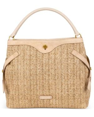 Gianni Chiarini Sac Cabas Claudette À Design Tressé - Natural