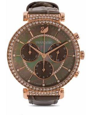 Swarovski Reloj Passage Chrono De 36Mm - Gris