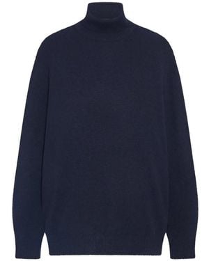 The Row Priit Turtleneck Sweater - Blue
