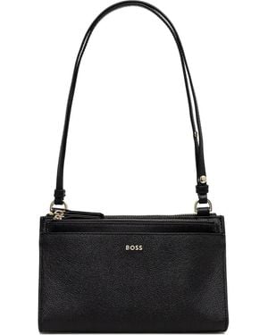 BOSS★ Bretzel ショルダー BOSS Bretzel ショルダーバッグ ブラック | Lyst
