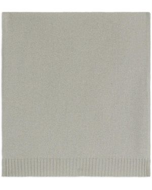 Malo Ribbed Scarf - Gray