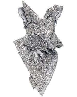 Maticevski Wizard Bodice - Gray