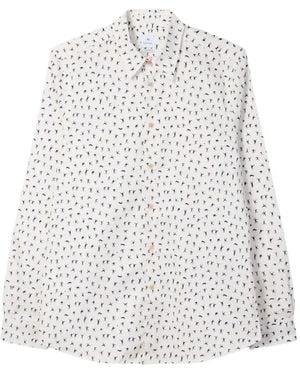 Paul Smith Chemise À Imprimé Graphique - White