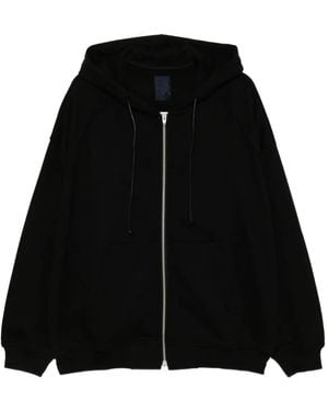 Juun.J X Brandlised Zip-Up Hoodie - Black