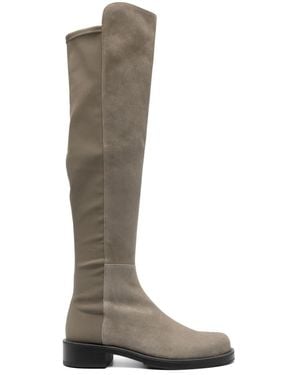 Stuart Weitzman Stivali Bold 40Mm 5050 - Bianco