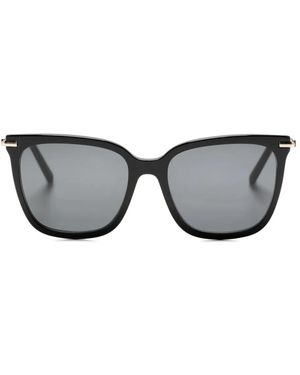 Ferragamo Eyewear Square-Frame Sunglasses - Grey