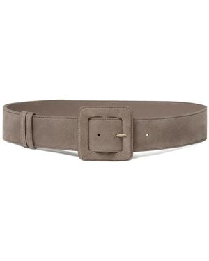 Fabiana Filippi Buckle-Fastening Belt - Grey