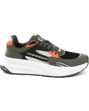 EA7 Sneakers Con Lacci - Verde