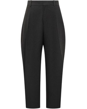Studio Nicholson Curved Full-Length Pants - Black