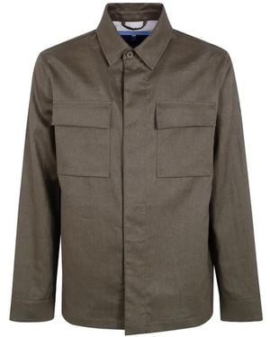People Of Shibuya Kanazawa Shirt Jacket - Brown