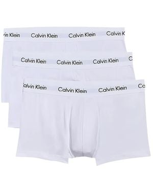Calvin Klein Logo-Detail Boxers (Pack Of Three) - White