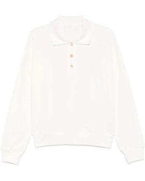 The Row Corzas Polo Top - White