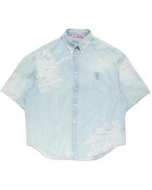 Acne Studios Mini Shirt For - Blue