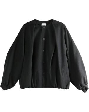 Adererror Button Long-Sleeve Jacket - Black