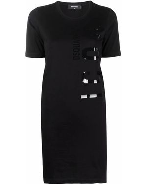 DSquared² Logo Patch T-Shirt - Black