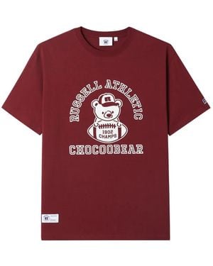 Chocoolate Graphic-Print T-Shirt - Red