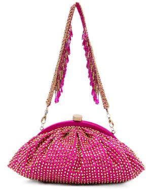 SLO_HAND_MADE Top-Handle Clutch Bag - Pink
