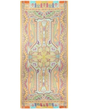 Etro Schal Mit Paisleymuster - Mettallic