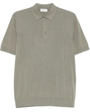 Paolo Pecora Short-Sleeve Polo Shirt - Grey