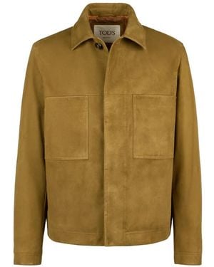 Tod's Pashmy Chest-Pockets Buttoned Jacket - Green