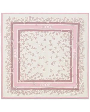 Joop! Seidenschal Mit Blumenprint - Pink