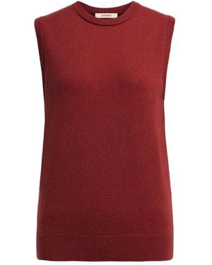 12 STOREEZ Top De Cachemira - Rojo