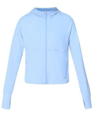 Sweaty Betty Zip-Up Lightweight Jacket - Blue