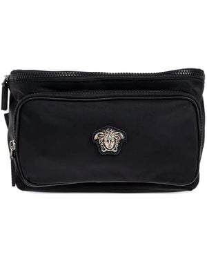 Versace Medusa Schultertasche - Schwarz