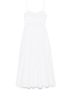 Matteau Poplin Maxi Dress - White