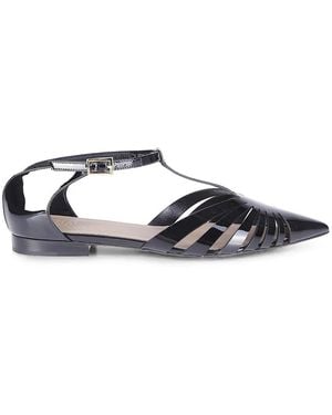 Malone Souliers Jennifer Flat Mules - Bianco
