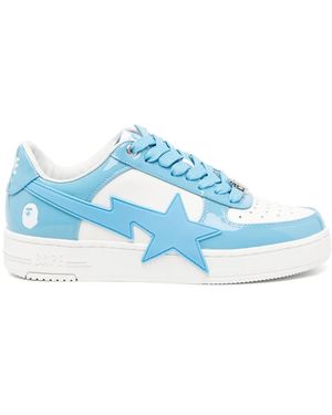 A Bathing Ape Bape Sta スニーカー - ブルー