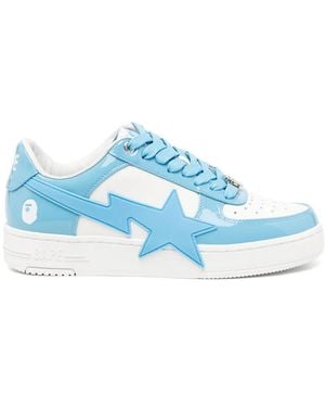 A Bathing Ape Bape Sta Trainers - Blue