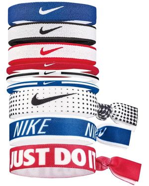 Nike Mixed Logo 9 Set Headband - Red
