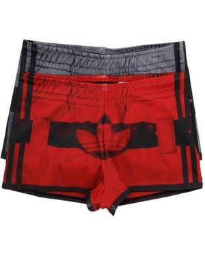 adidas X Avavav Trefoil Shorts - Red