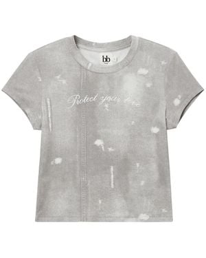 B+ AB T-Shirt Imprimé - Gray